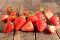 Fresh juicy strawberry Royalty Free Stock Photo