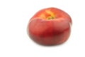 Fresh and juicy wild flat nectarine