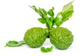 Fresh kaffir lime with leaves