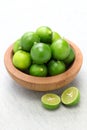 Fresh key limes Royalty Free Stock Photo