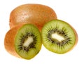 Fresh kiwi fruit (isolated)