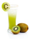 Fresh kiwi juice Royalty Free Stock Photo