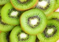 Fresh kiwi slices background Royalty Free Stock Photo