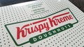 Fresh Krispy Kreme Doughnuts Royalty Free Stock Photo