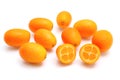 Fresh kumquats Royalty Free Stock Photo