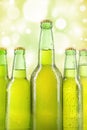 Fresh lager with bokeh background Royalty Free Stock Photo