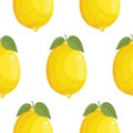 Fresh large lemons background, hand drawn icons. Colorful backgrounds.