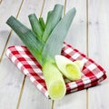 Fresh leek