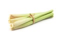 Fresh Lemon grass on a white background Royalty Free Stock Photo