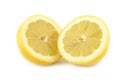 Fresh lemon halves