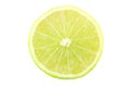 Fresh lemon lime citrus fruit slice Royalty Free Stock Photo