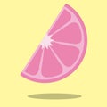 fresh lemonade half lemon pink 09 Royalty Free Stock Photo