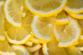 Fresh lemons background