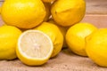 Fresh lemons