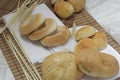 Fresh Lenten bread sat at home Royalty Free Stock Photo