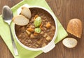 Fresh lentil soup with potato Royalty Free Stock Photo