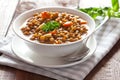 Fresh lentil stew