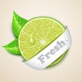 Fresh lime