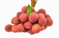 Fresh litchies Royalty Free Stock Photo