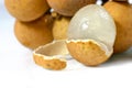 Fresh longan Royalty Free Stock Photo