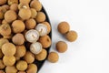 Fresh longan fruit