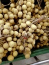 Fresh longan fruits Royalty Free Stock Photo