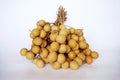 Fresh longan fruits