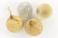 Fruit longan. fresh longan on white background Royalty Free Stock Photo