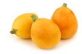 Fresh loquat fruit (Eriobotrya japonica) Royalty Free Stock Photo