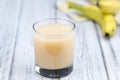 Fresh made Banana Juice Royalty Free Stock Photo