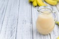 Fresh made Banana Juice Royalty Free Stock Photo