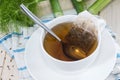 Fresh made Fennel Tea Royalty Free Stock Photo