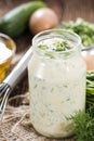 Fresh made Sauce Remoulade Royalty Free Stock Photo