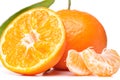 Fresh mandarin Royalty Free Stock Photo
