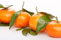 Fresh mandarin fruits Royalty Free Stock Photo
