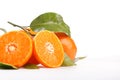 Fresh mandarin fruits Royalty Free Stock Photo