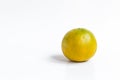 Fresh mandarin orange on white background, healthy diet fruit