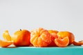 Fresh mandarine oranges Royalty Free Stock Photo