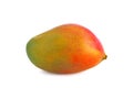 Fresh mango fruit on white