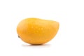 Fresh mango fruit on white background Royalty Free Stock Photo