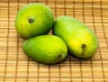 Fresh mango, Thai fruit , Thai mango Royalty Free Stock Photo