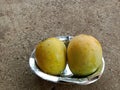 Fresh mangoes from India summer fruit