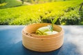 Fresh Mantou Green Tea from Farms at Chui Fong Farm, Chiang Rai Province