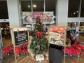 Fresh Market retail grocery holidays entrance Christmas tree display