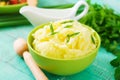 Fresh mashed potatoes