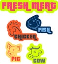 Fresh meat Royalty Free Stock Photo