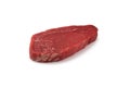 Fresh meat isolated on white background. it can use for non vegan , healthy food photo content