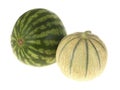 Fresh Melons Royalty Free Stock Photo