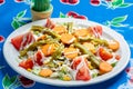 Fresh mexican sonora cactus salad