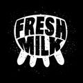Fresh milk concept